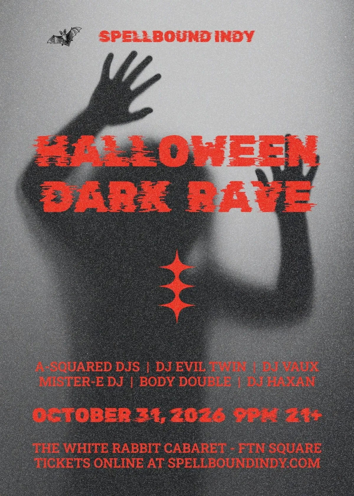 SPELLBOUND INDY DARK RAVE - HALLOWEEN 2026 EDITION — The White Rabbit Cabaret