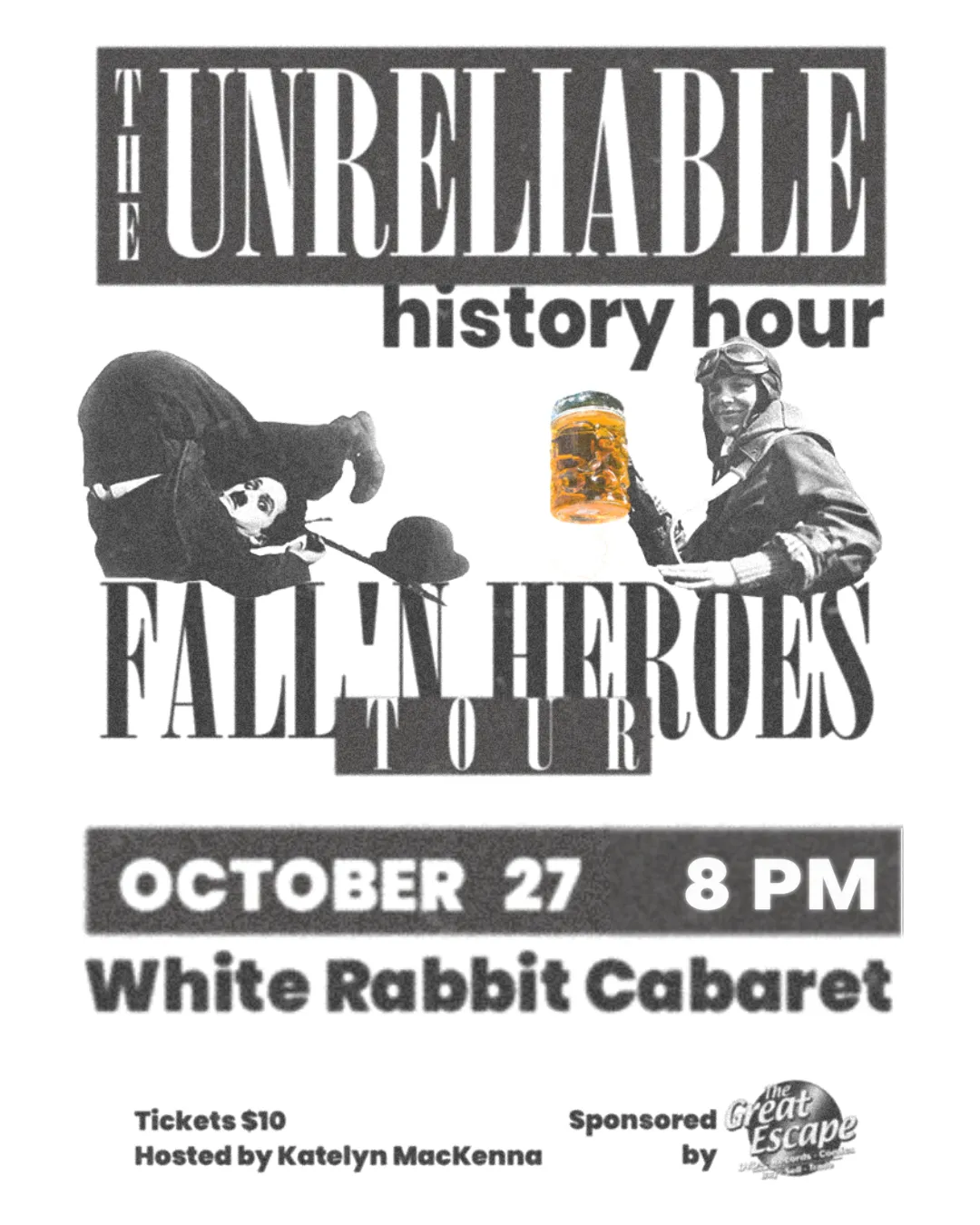 Unreliable History Hour — The White Rabbit Cabaret